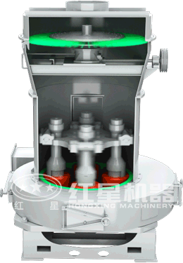 2000目超細(xì)磨粉機內(nèi)部精細(xì)結(jié)構(gòu)展示