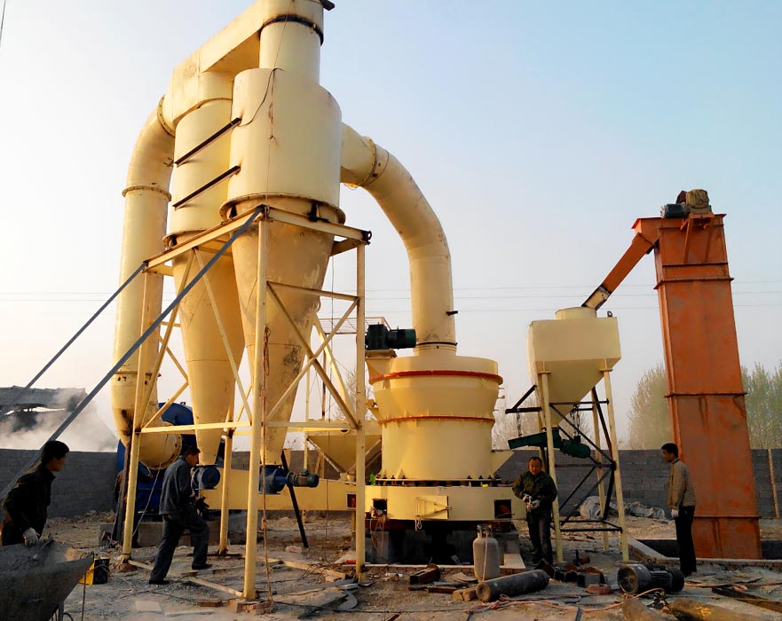 山西時(shí)產(chǎn)5噸鋁礬土磨粉生產(chǎn)線(xiàn)