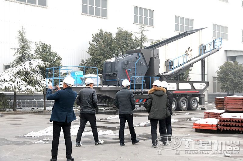 客戶參觀紅星機器設備