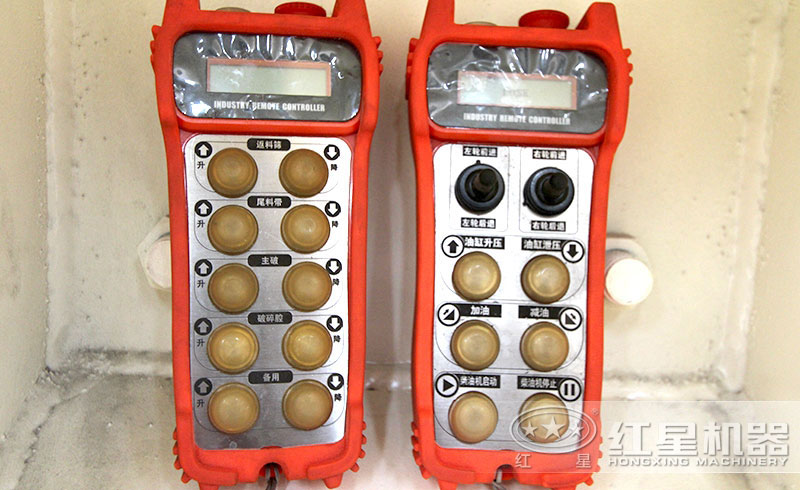 移動(dòng)磨砂機(jī)遙控裝置