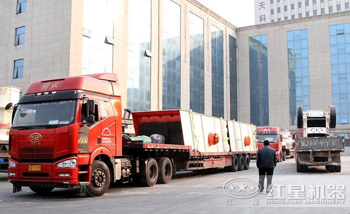 紅星振動篩發(fā)貨圖