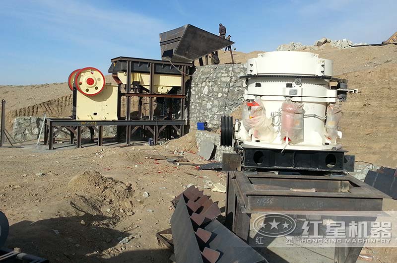 鄂破加圓錐破現(xiàn)場