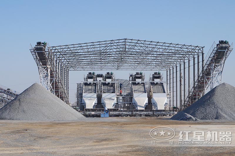 每小時500噸碎石機(jī)現(xiàn)場