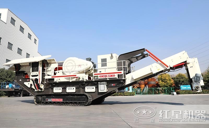 鄂式移動(dòng)煤矸石破碎機(jī)