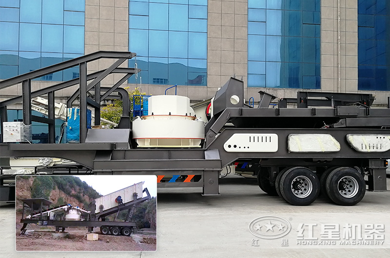 移動(dòng)制砂機(jī)展示